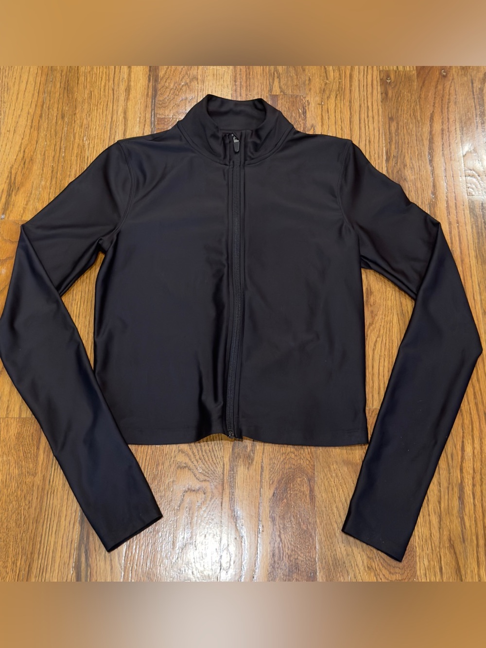 Old Navy Active Powersoft Cropped Yoga Jacket Black size S